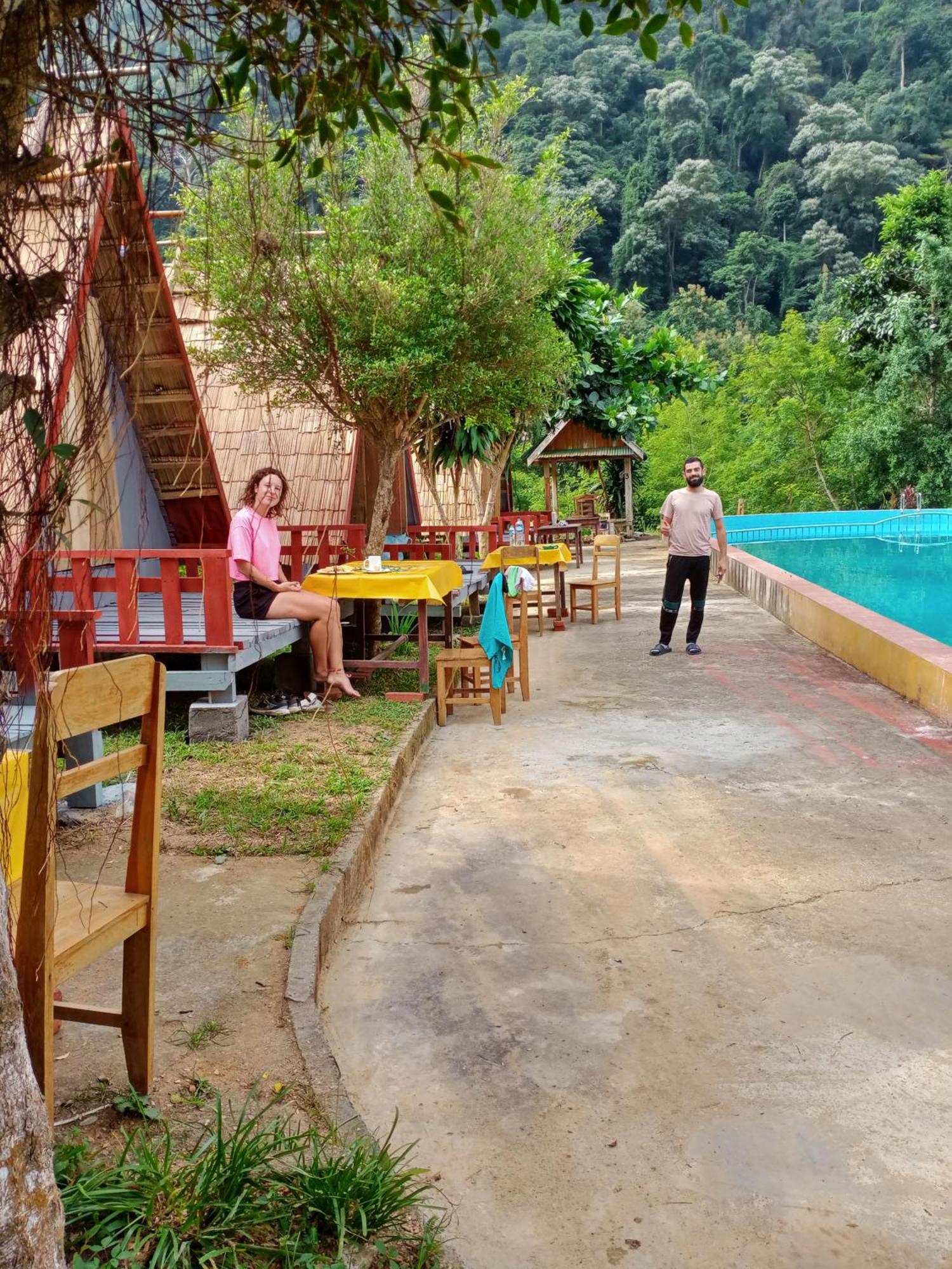 Campingsite Swimming Pool Ban Nongkham Exteriér fotografie