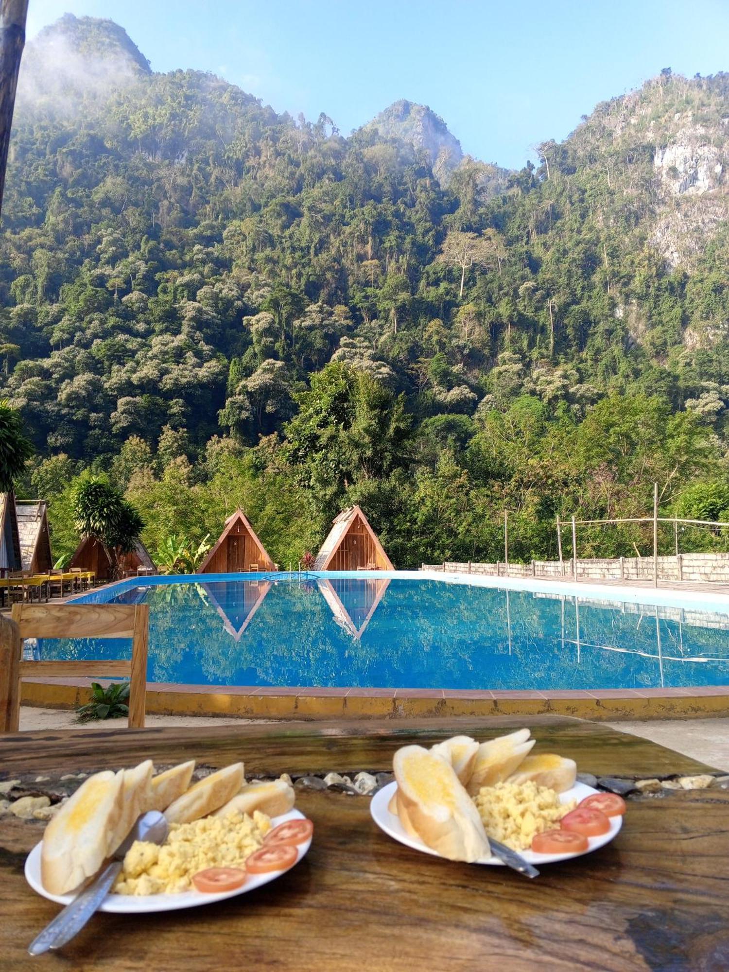 Campingsite Swimming Pool Ban Nongkham Exteriér fotografie
